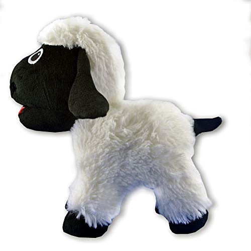FGA MARKETPLACE Black Sheep Plush Toy | Small to Medium-Sized Dogs
