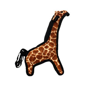 TUFFY World's Tuffest Soft Dog Toy | Zoo Giraffe - Medium