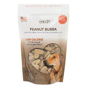 IMK9 All Natural Peanut Butter & Blueberry Vegetarian & Organic Crunchy Dog Treats