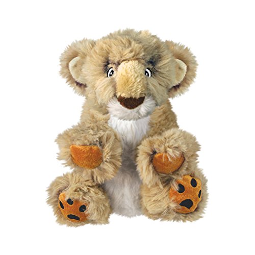 KONG Comfort Kiddos Lion Removable Squeaker Plush Toy | X-Small Dogs
