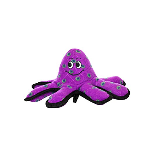TUFFY World's Tuffest Soft Dog Toy | Ocean Octopus - Small