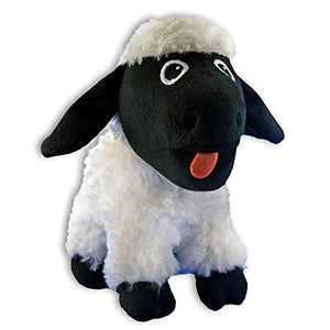 FGA MARKETPLACE Black Sheep Plush Toy | Small to Medium-Sized Dogs