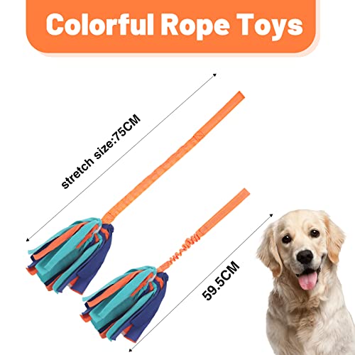 Ropes-A-Go-Go Interactive Plush Tug of War Dog Toy