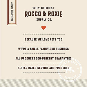 Rocco & Roxie All Natural Grain-Free Beef Jerky Soft-Chew Stick Dog Treats