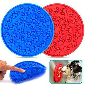 Matier Dog Peanut Butter Lick Pads w Suction Cups for Pet Bathing, Gro –  DogToyStuffz