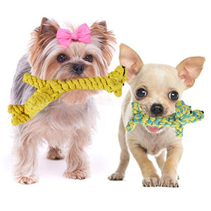 Cotton Rope Knot Giraffe & Daisy The Dog, Soft, Chew Toys for Small Breeds