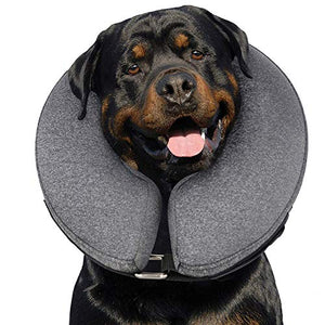 MIDOG Pet Inflatable Soft Collar for Dogs Protection after Injury or Surgery