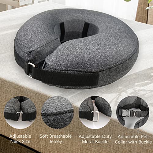 MIDOG Pet Inflatable Soft Collar for Dogs Protection after Injury or Surgery